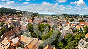 Panoramic view of Goslar, Germany