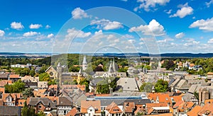 Panoramic view of Goslar, Germany