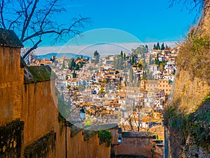 Panoramic view of Granada City