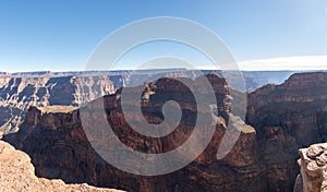 Panoramic view of Grand Canyon West Rim - Arizona, USA