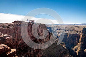 Panoramic view of Grand Canyon West Rim - Arizona, USA