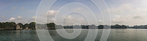 Panoramic view of halong bay, Quang Ninh Province, Vietnam