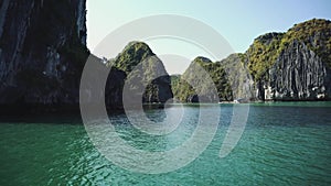 Panoramic View Of Halong Bay Vietnam