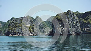 Panoramic View Of Halong Bay Vietnam