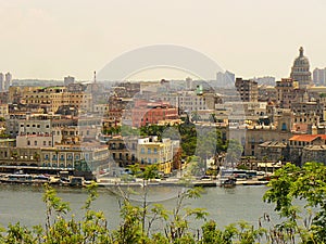 Panoramic view of Havana, view from high to Havana