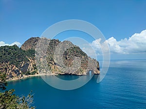 Panoramic view from the heights of Cap Carbon in BÃÂ©jaÃÂ¯a