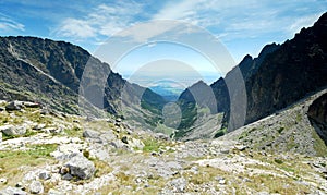 Panoramic VIew of High Tatras Hills