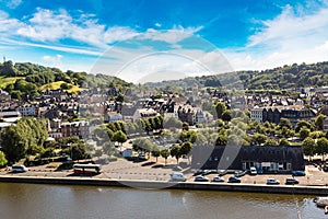 Panoramic view of Honfleur Harbour