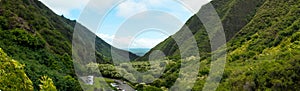 Panoramic view of Iao Valley