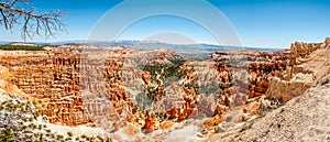 Panoramic view from Inspiration point - Bryce Canyon