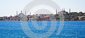 Panoramic view of Istanbul photo
