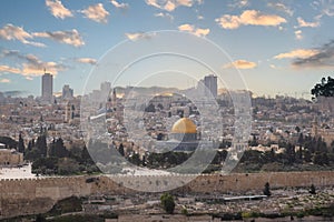 Panoramic view of Jerusalem, Israel