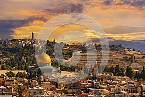 Panoramic view of Jerusalem, Israel