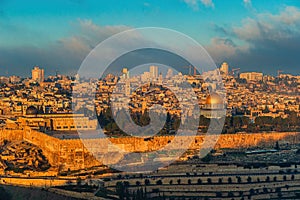 Panoramic view of Jerusalem, Israel