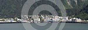 Panoramic View of Juneau, Capital of Alaska