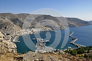 panoramic view of kalymnos