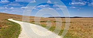 Panoramic View of the Kansas Tallgrass Prairie Preserve