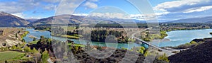 Panoramic View of the Kawarau River, Otago, New Zealand