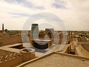 Panoramic view of Khiva