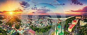 Panoramic view of Kyiv