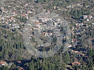 Panoramic view of La Cumbrecita photo