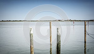 Panoramic view on Laguna Bibione photo