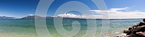 Panoramic view of lake Garda