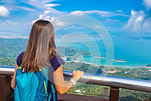 Panoramic view of Langkawi