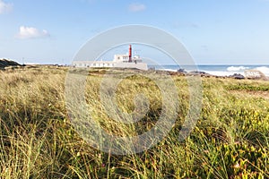 Panoramic view of Lighthouse in cape Raso photo