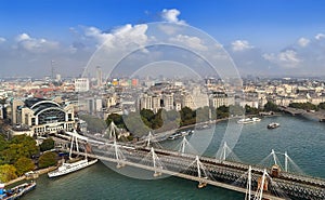 Panoramic view of London