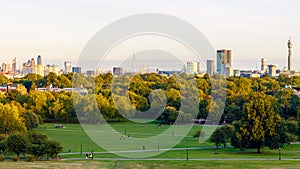 Panoramic View of London Cityscape