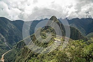 Panoramic View of Macchu Picchu
