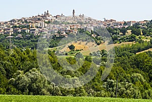 Panoramic view of Macerata