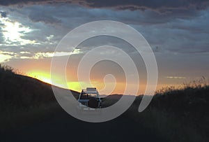 Panoramic view of Madagascar landscape