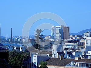 Panoramic view of Malaga