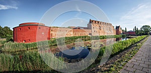 Panoramic view of Malmo Castle - Malmo, Sweden