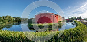 Panoramic view of Malmo Castle - Malmo, Sweden