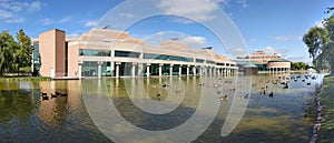 Panoramic view of Markham Civic Center