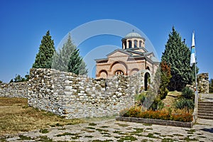 Panoramic view of Medieval Monastery St. John the Baptist, Bulgaria