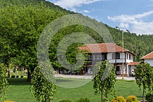 Panoramic view of medieval Sukovo Monastery Assumption of Virgin Mary