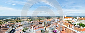 panoramic view of the medieval village of Avis, Alentejo region. Portugal photo