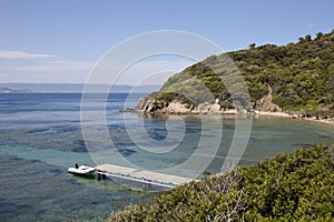 Panoramic view of Mediteranean Sea