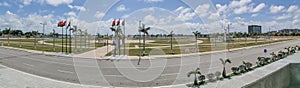 Panoramic view at the Memorial in honor of Doctor AntÃ³nio Agostinho Neto, first president of Angola photo