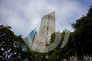 Mexico City Panorama Street CDMX