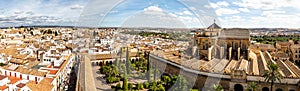Panoramic view of Mezquita, Catedral de Cordoba photo
