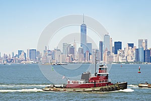 Panoramic view of the midtown Manhattan skyline - USA