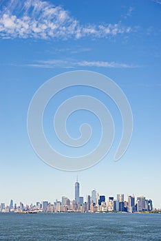 Panoramic view of the midtown Manhattan skyline - USA