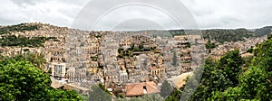 Panoramic view of Modica, Sicily