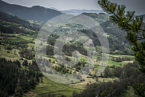 Panoramic view of Mokra Gora