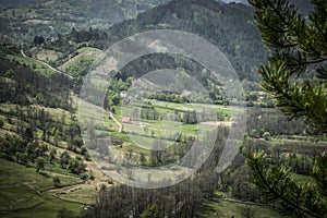 Panoramic view of Mokra Gora